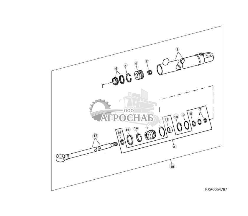 Steering Cylinder (011420 